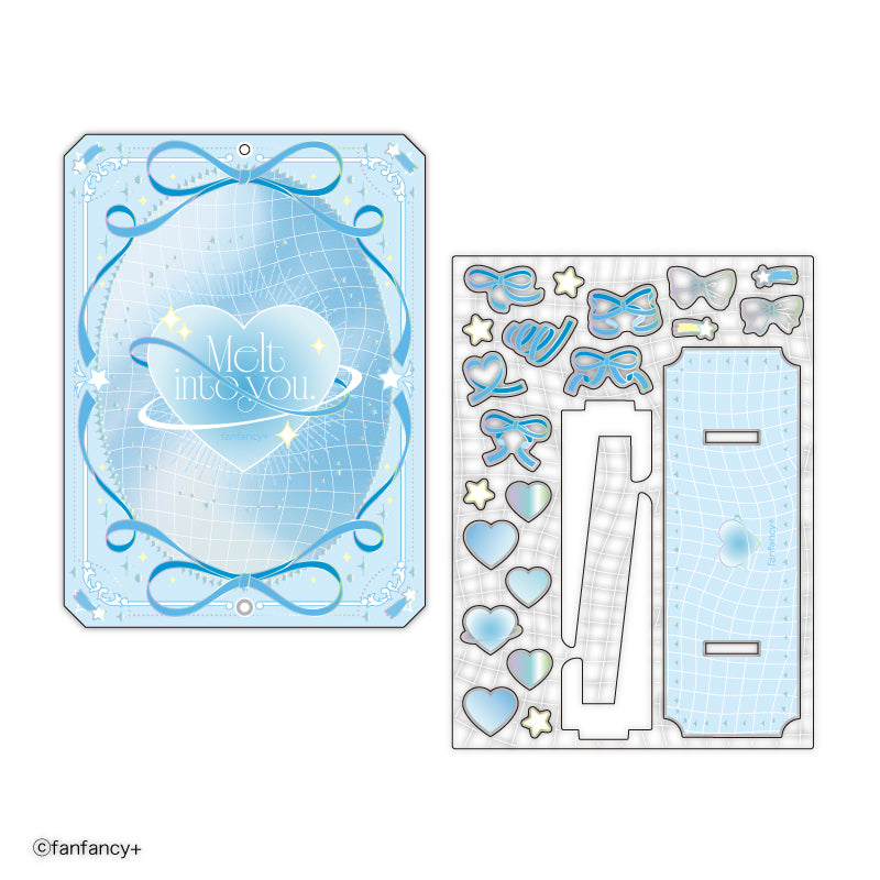 (Goods - Stationaries) fanfancy+ Premium Acrylic Photo Frame Starry Ribbon (Blue)