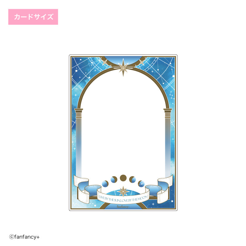(Goods - Card Case) fanfancy+ Hard Card Case Card Size Astronomica (Light Blue)