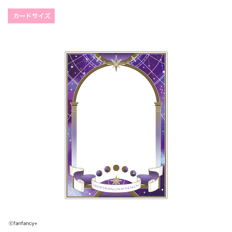 (Goods - Card Case) fanfancy+ Hard Card Case Card Size Astronomica (Purple)