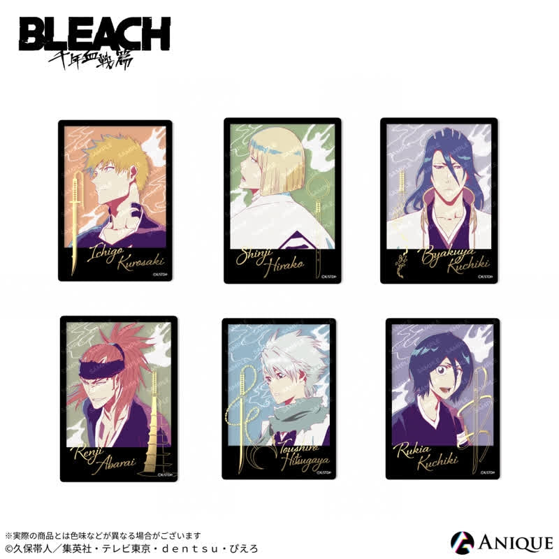 (Goods - Card) BLEACH: Thousand-Year Blood War Trading Foil-stamped Clear Photo Card (Blind Box -Single)