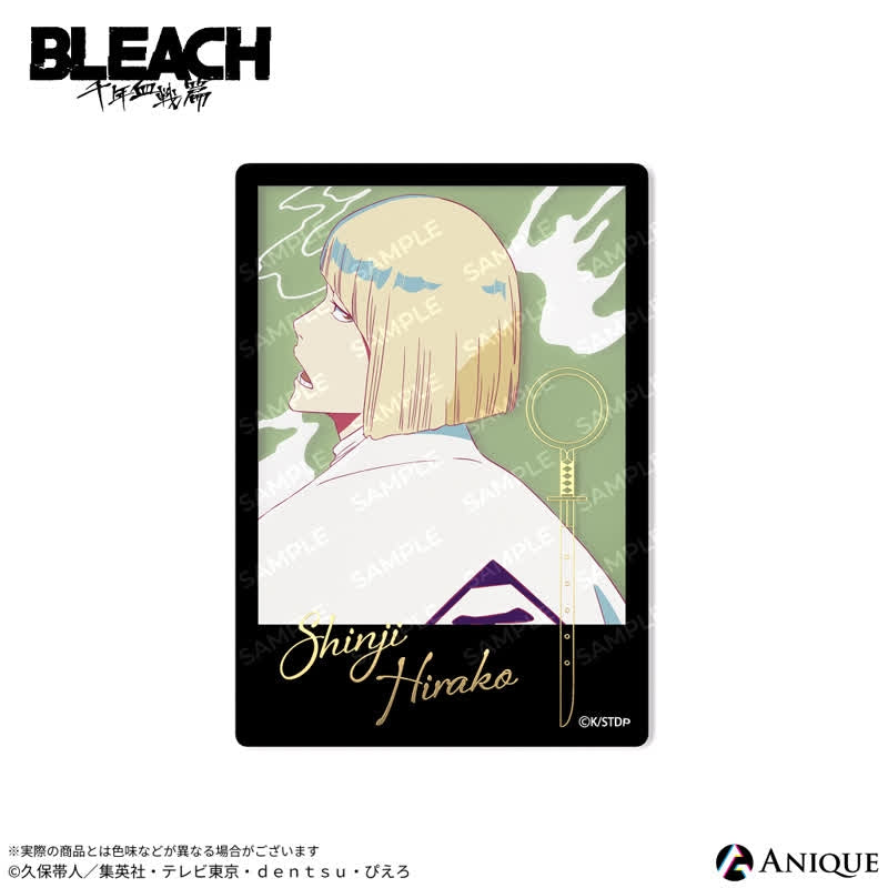 (Goods - Card) BLEACH: Thousand-Year Blood War Trading Foil-stamped Clear Photo Card (Blind Box -Single)