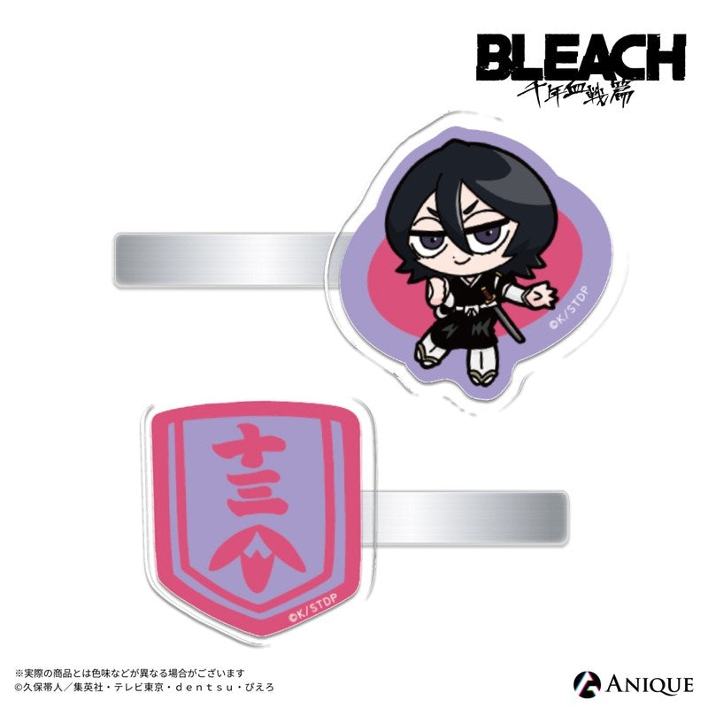 (Goods - Clip) Bleach: Thousand-Year Blood War Arc (BLEACH GRAFFITI) Acrylic Multipurpose Clip Rukia Kuchiki