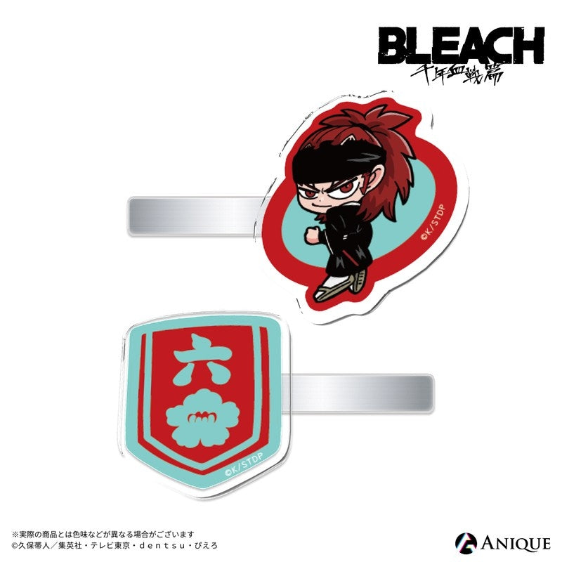(Goods - Clip) Bleach: Thousand-Year Blood War Arc (BLEACH GRAFFITI) Acrylic Multipurpose Clip Renji Abarai