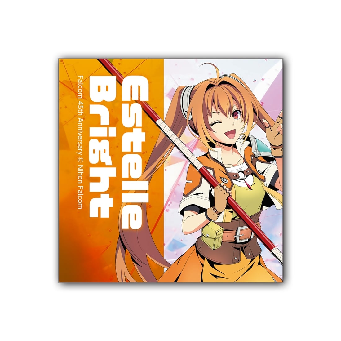 Goods - Towel) Nihon Falcom 45th Anniversary Hand Towel - Estelle