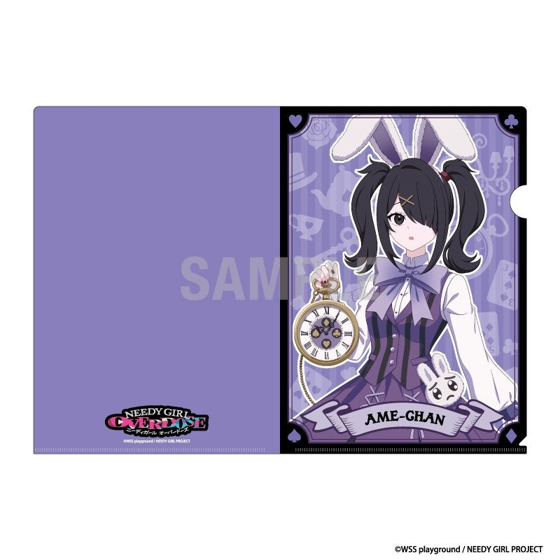 (Goods - Clear File) NEEDY GIRL OVERDOSE Clear File Ame-chan White Rabbit