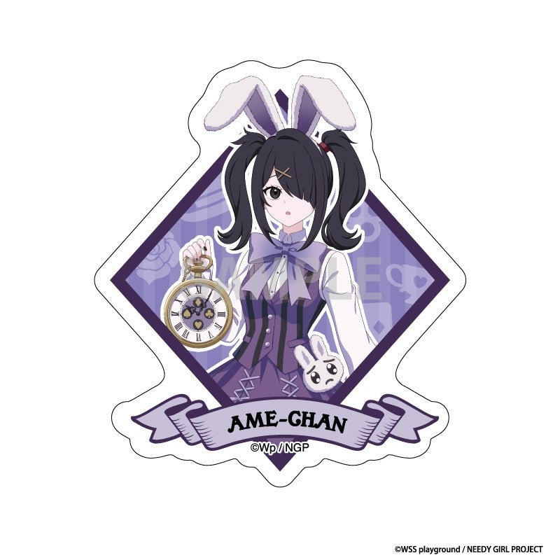 (Goods - Sticker) NEEDY GIRL OVERDOSE Sticker Ame-chan White Rabbit