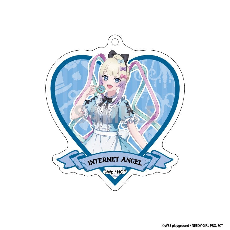 (Goods - Keychain) NEEDY GIRL OVERDOSE Keychain Alice Ver.(Blind Box -Single)