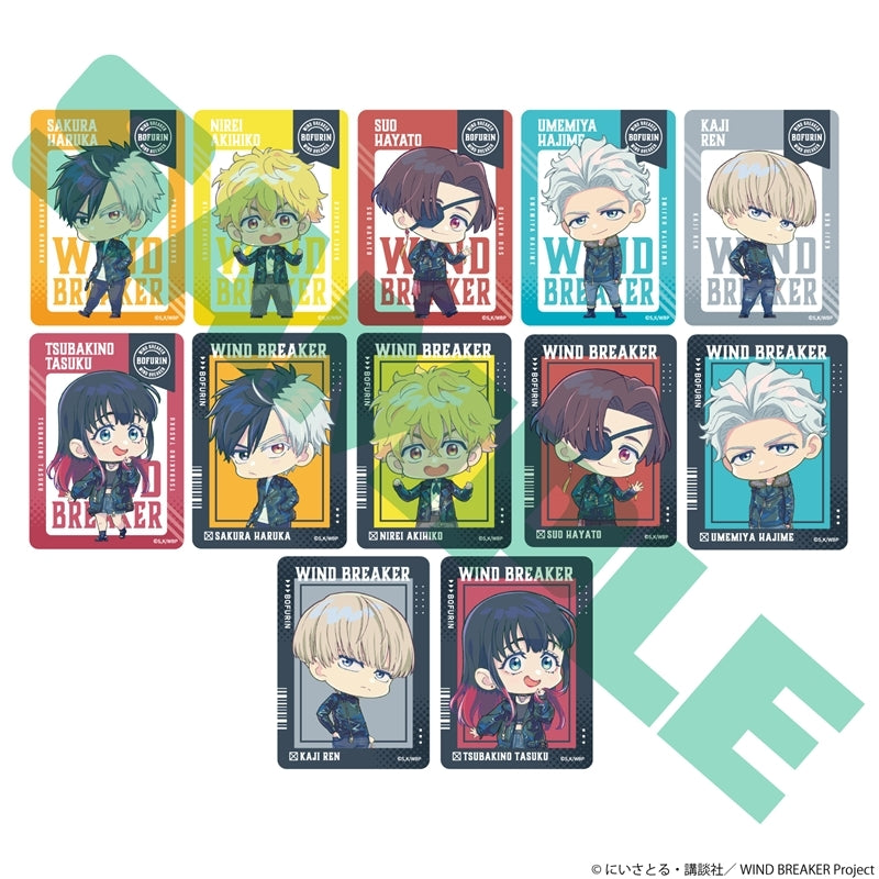 (Goods - Card) TV Anime - WIND BREAKER Trading Clear Card (Blind Box -Single)