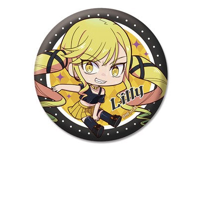 (Goods - Badge) Rock Is a Lady's Modesty PetankoButton Badge vol. 2 Lilisa Suzunomiya