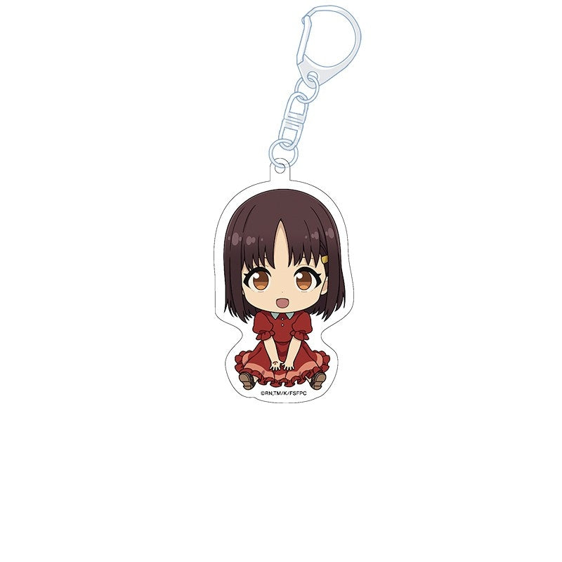 (Goods - Keychain) Fate/strange Fake Petanko Acrylic Keychain Tsubaki Kuruoka