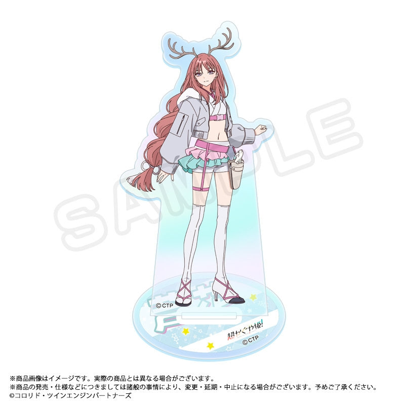 Cosmic Princess Kaguya アクリルスタンド 4点セット Goods - Acrylic Stand) Cosmic Princess Kaguya! Iridescent Acrylic