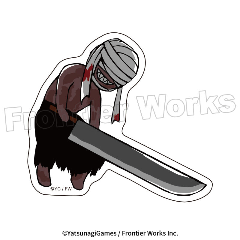 (Goods - Sticker) Homicipher Mini Character Sticker Mr. Machete