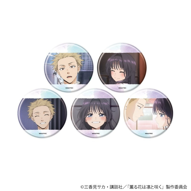 花咲ワークスプリング！　缶バッチ　各種 The Fragrant Flower Blooms with Dignity Random Button Badge 3