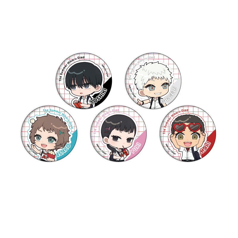 (Goods - Badge) The Summer Hikaru Died Badge (Blind Box -Single)