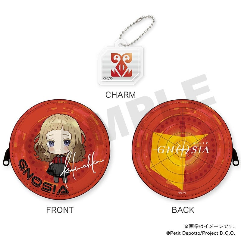 (Goods - Pouch) GNOSIA Mini Flat Pouch w/Acrylic Charm Kukrushka