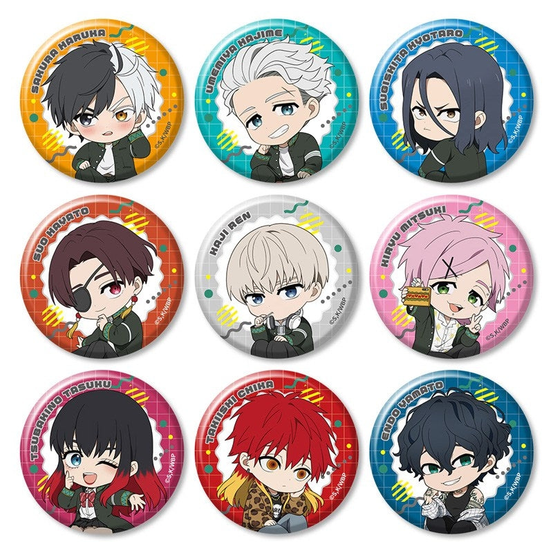 (Goods - Badge) TV Anime - WIND BREAKER Season 2 Trading Button Badge Blind Box -Single)