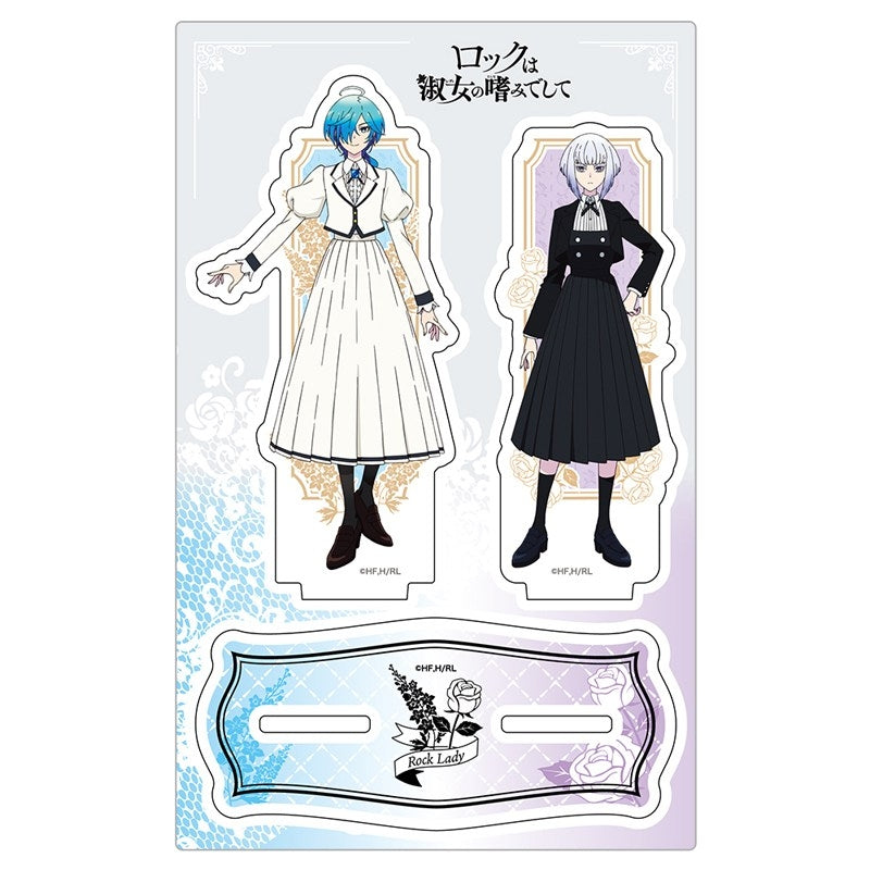 (Goods - Acrylic Stand) Rock Is a Lady's Modesty Acrylic Double Stand Tina Isemi & Tamaki Shiraya
