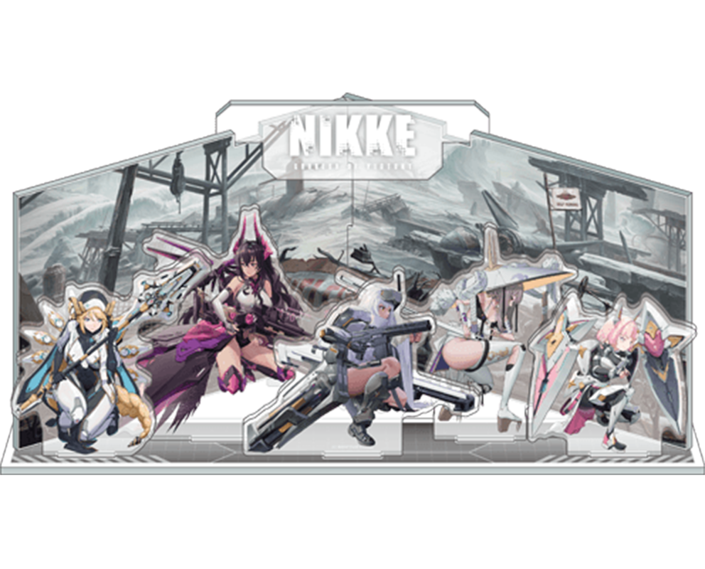 (Goods - Acrylic Stand) GODDESS OF VICTORY: NIKKE Diorama Acrylic Stand Unit 04