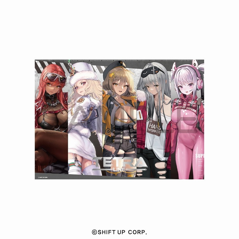(Goods - Poster) GODDESS OF VICTORY: NIKKE Metal Poster Tetra Line