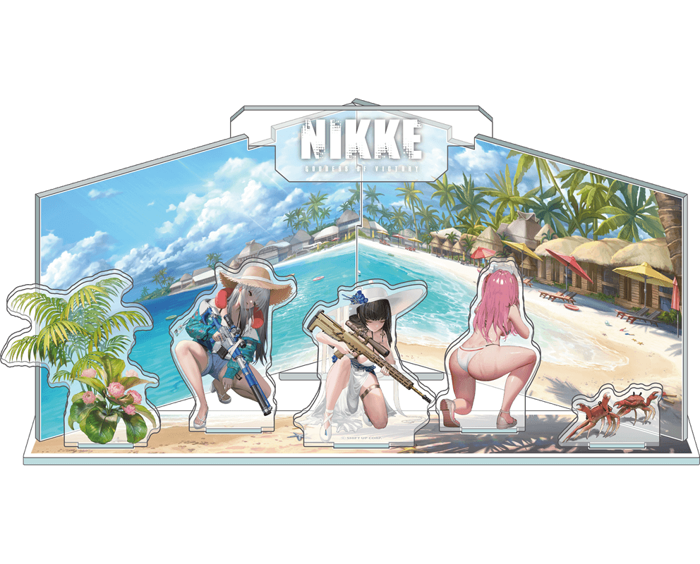 (Goods - Acrylic Stand) GODDESS OF VICTORY: NIKKE Diorama Acrylic Stand -Summer- Unit 01