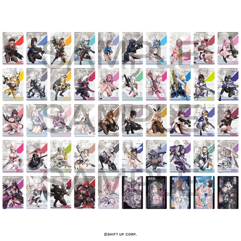 (Goods - Card) GODDESS OF VICTORY: NIKKE Gun Girl Metallic Card Collection Vol. 1 (Blind Box -Single)