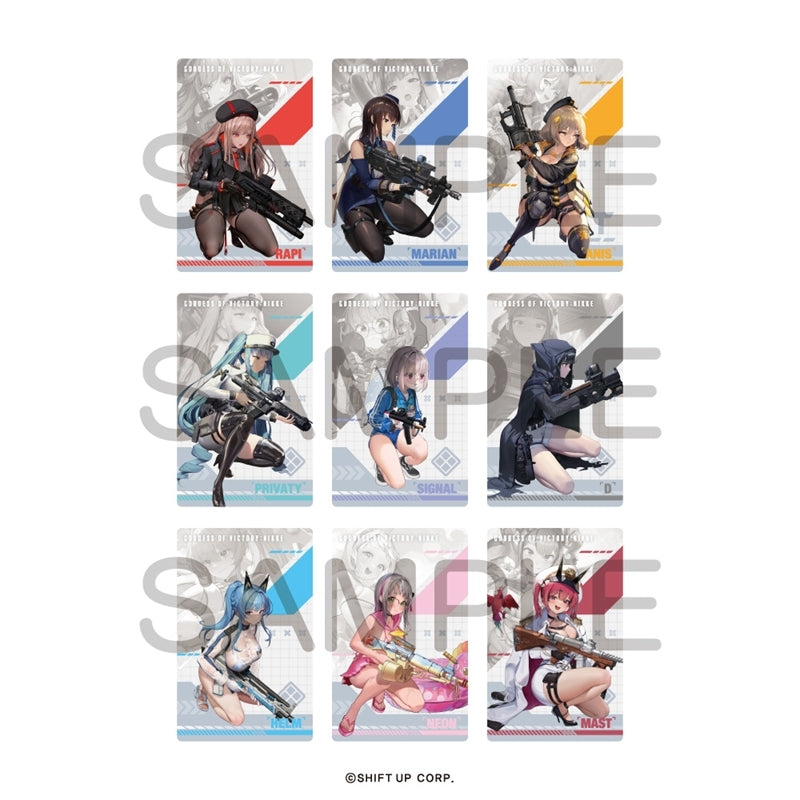 (Goods - Card) GODDESS OF VICTORY: NIKKE Gun Girl Metallic Card Collection Vol. 1 (Blind Box -Single)