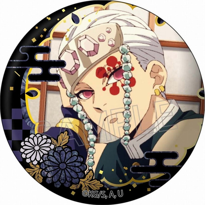 (Goods - Badge) Demon Slayer: Kimetsu no Yaiba Raden Style Series Button BadgeVol. 2 Tengen Uzui