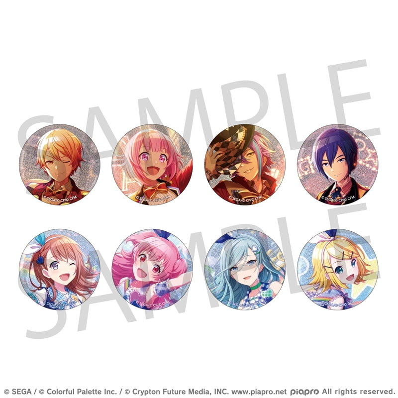 (Goods - Badge) Hatsune Miku: Colorful Stage! Glitter Badge Collection Vol. 2 B (Blind Box -Single)