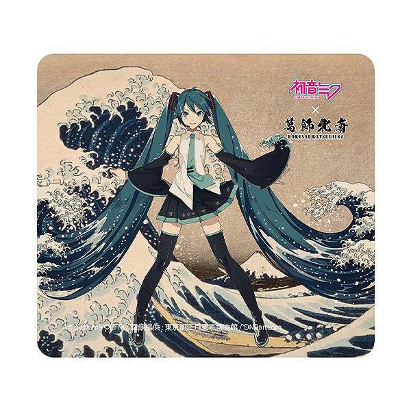 (Desk Mat) Hatsune Miku x Katsushika Hokusai The Great Wave off Kanagawa