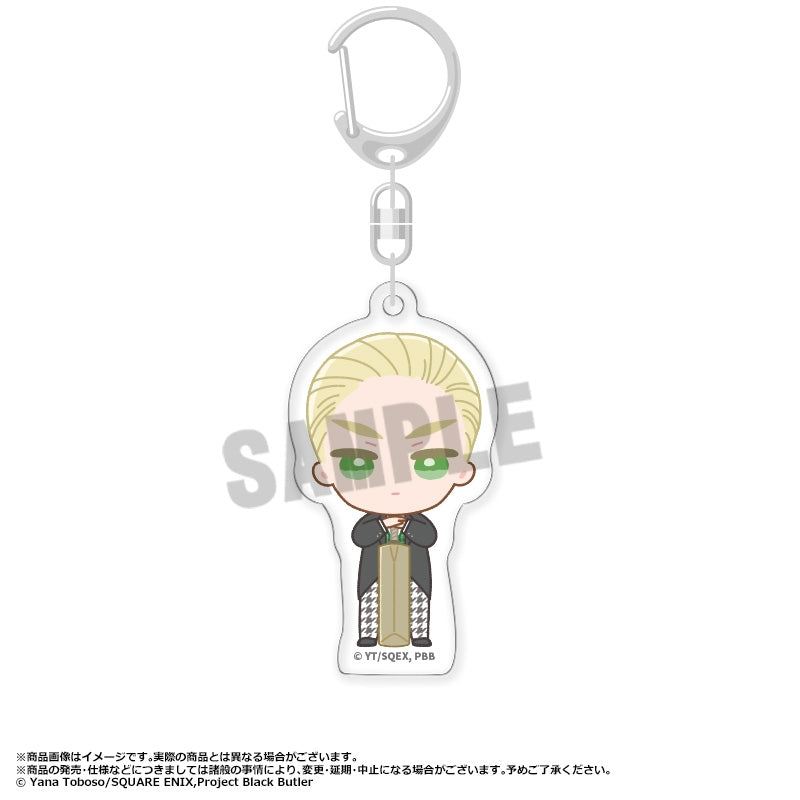 (Goods - Key Chain) Black Butler: Public School Arc FUWARUME Trading Acrylic Key Chain (Blind Box -Single)