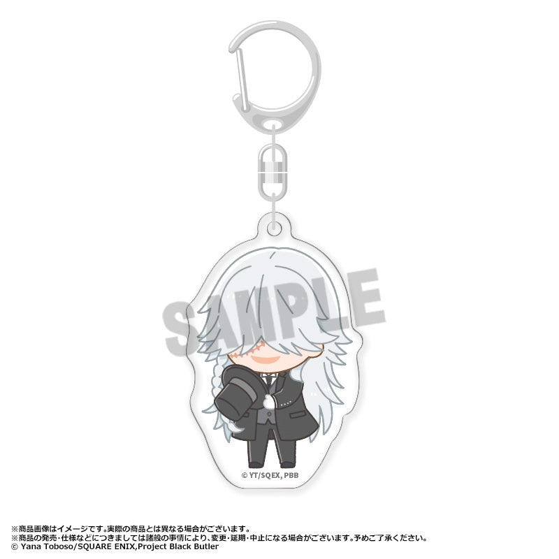 (Goods - Key Chain) Black Butler: Public School Arc FUWARUME Trading Acrylic Key Chain (Blind Box -Single)