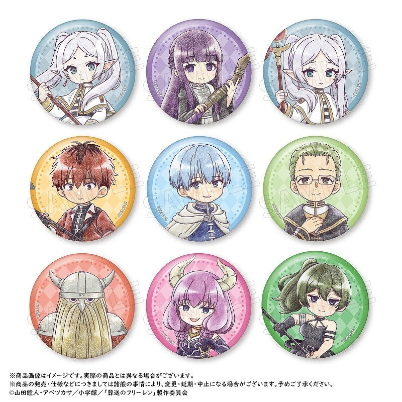 (Goods - Badge) Frieren: Beyond Journey's End PicoPale Trading Button Badge (Blind Box -Single)