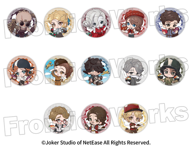 (Goods - Badges) Identity V Fun Trip Kanto Badge (Blind Box -Single)