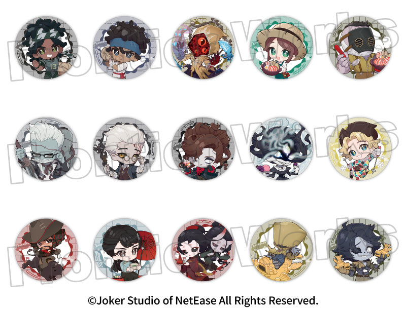 (Goods - Badges) Identity V Fun Trip Chubu Badge (Blind Box -Single)
