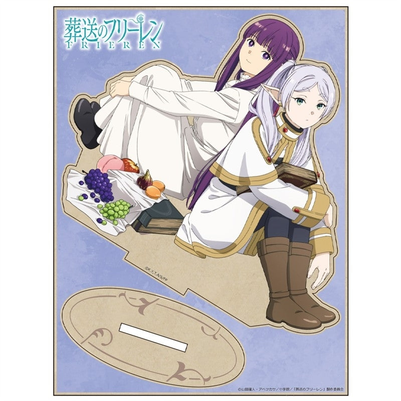 (Goods - Acrylic Stand) Frieren: Beyond Journey's End MOKU-Sta Wooden Frieren & Fern