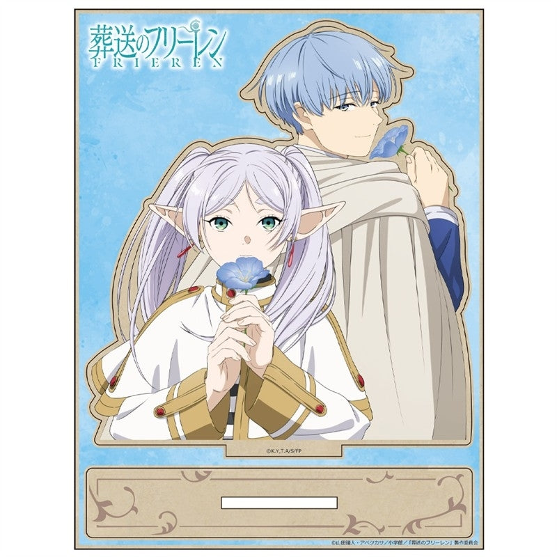 (Goods - Acrylic Stand) Frieren: Beyond Journey's End MOKU-Sta Wooden Frieren & Himmel