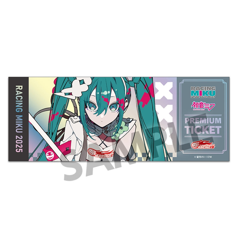 (Goods - Card) Racing Miku 2025 Ver. Trading Holographic Ticket Style Card (Blind Box -Single)