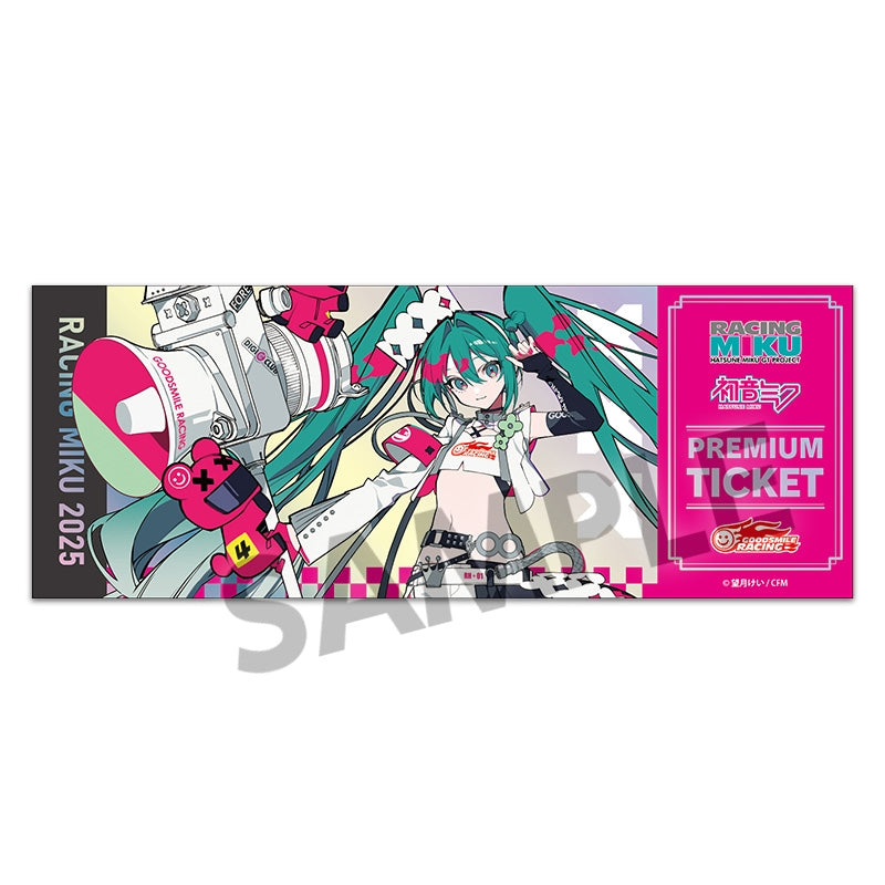 (Goods - Card) Racing Miku 2025 Ver. Trading Holographic Ticket Style Card (Blind Box -Single)
