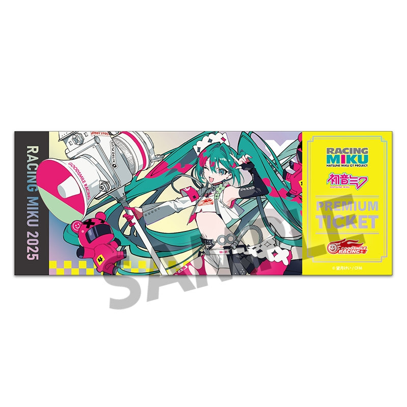 (Goods - Card) Racing Miku 2025 Ver. Trading Holographic Ticket Style Card (Blind Box -Single)
