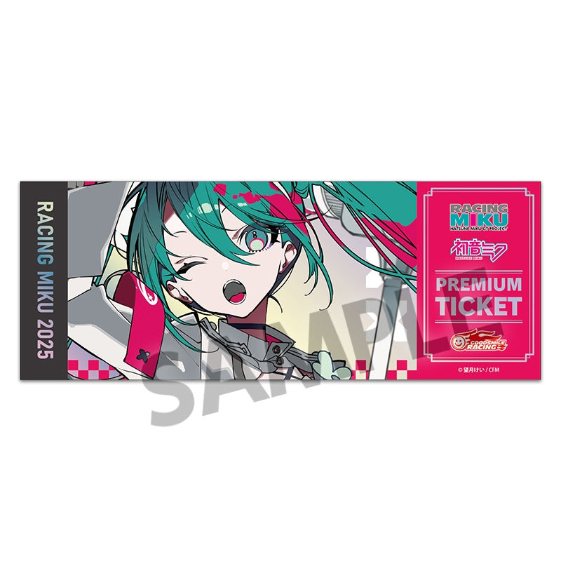 (Goods - Card) Racing Miku 2025 Ver. Trading Holographic Ticket Style Card (Blind Box -Single)