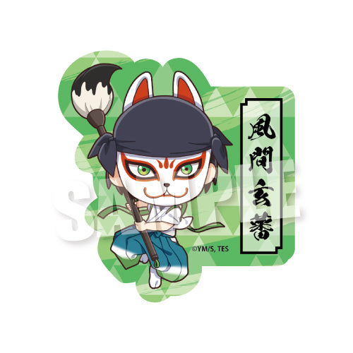 (Goods - Sticker) The Elusive Samurai Sticker Calligraphy ver. (Genba Kazama) (animate Advance Sales)