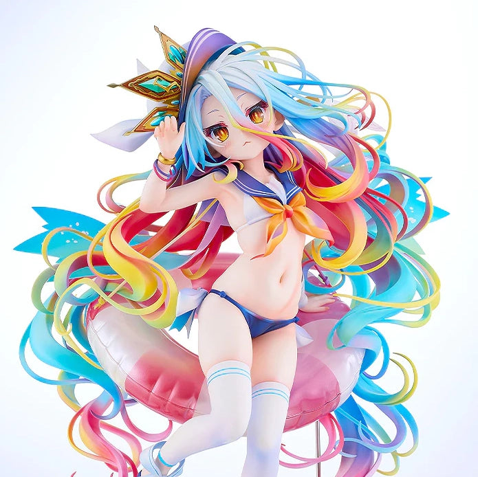 (1/7 Scale Figure) No Game No Life Shiro: Sailor-Style Swimsuit Ver.