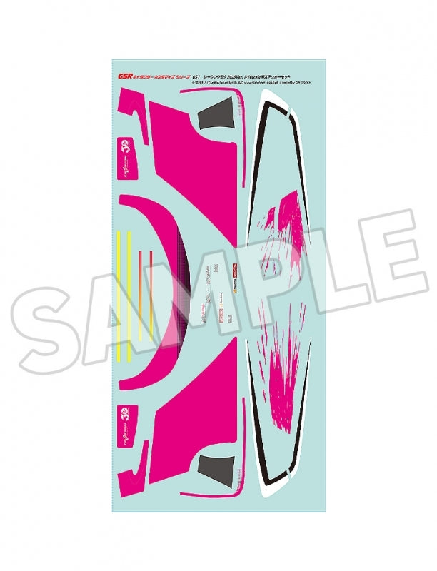 (Sticker) Hatsune Miku GT Project Racing Miku 2025 Ver. 1/10 Scale Sticker Set