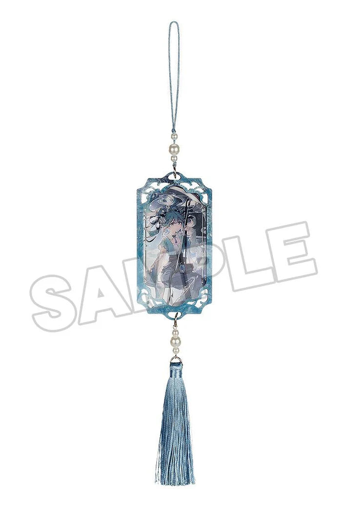 (Keychain) Vocaloid Hatsune Miku Acrylic Keychain: Han Gong Qiu Yue Ver.