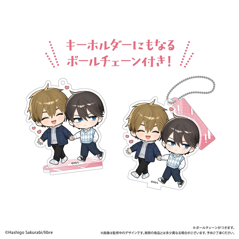 (Goods - Acrylic Stand) DAKAICHI: I'm being harassed by the sexiest man of the year (Dakaretai Otoko 1-i ni Odosareteimasu.) Wai Wai Acrylic Stand (Blind Box -Single)
