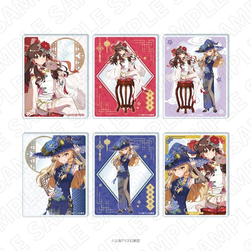 Goods - Card) Touhou Project Trading Acrylic Card (6 Types Total