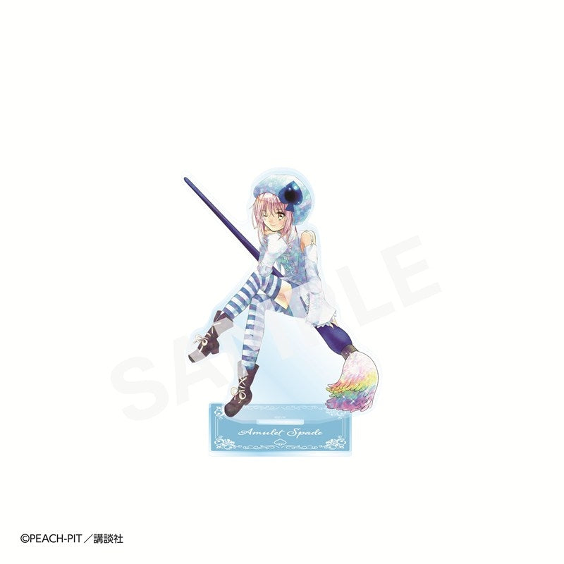 (Goods - Acrylic Stand) Shugo Chara! Charafu Light Acrylic Stand / Amulet Spade