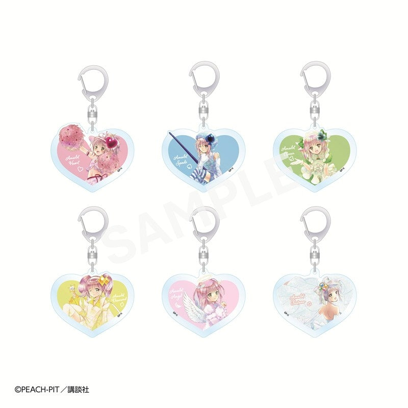 (Goods - Keychain) Shugo Chara! Charfu Light Trading Acrylic Keychain (Blind Box -Single)