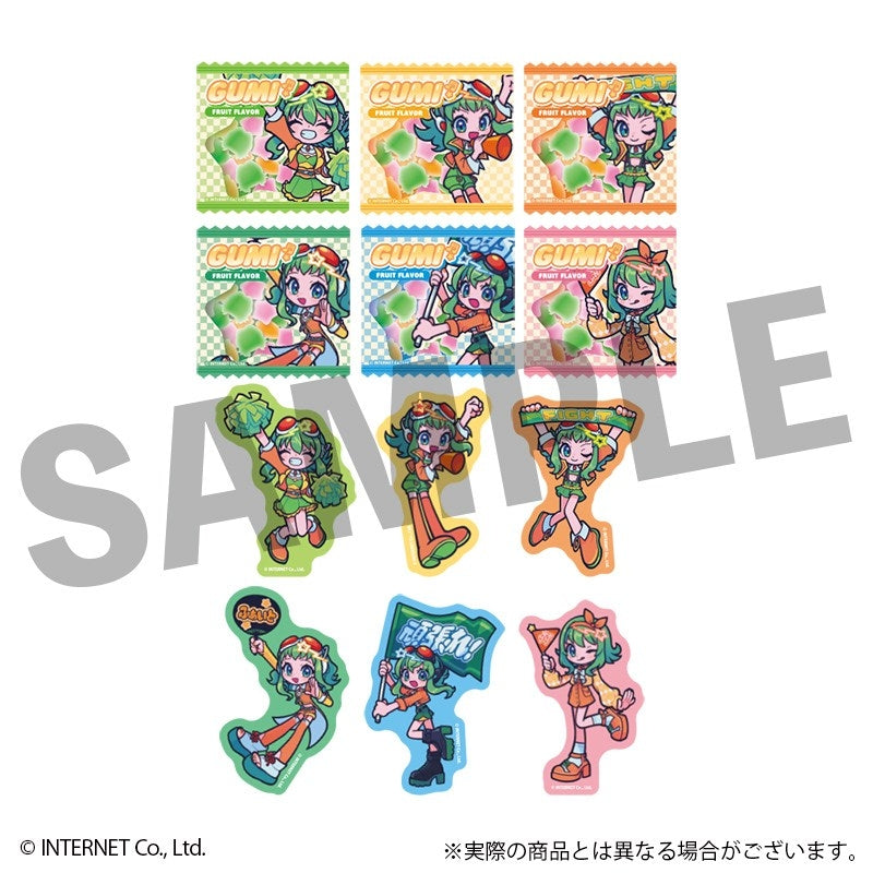 (1BOX=6)(Goods - Sticker) VOCALOID GUMI Trading Fure Friends Sticker(Blind Box -Single)