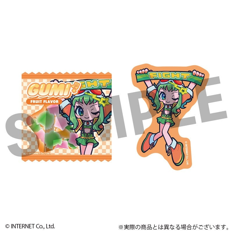 (1BOX=6)(Goods - Sticker) VOCALOID GUMI Trading Fure Friends Sticker(Blind Box -Single)